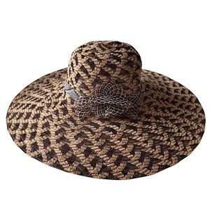 Elegant Organza Sun Hat